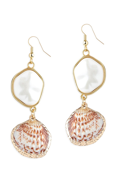 Shell Drop Earrings