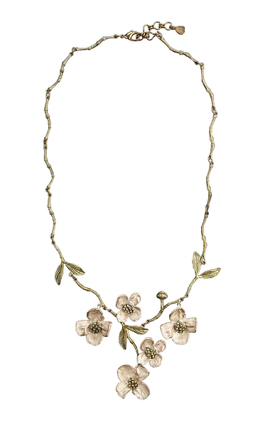 Ladies Michael Michaud Dogwood Statement Necklace