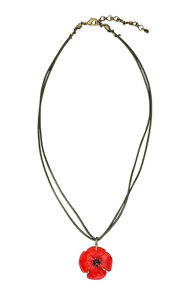 Ladies Michael Michaud Poppy Necklace
