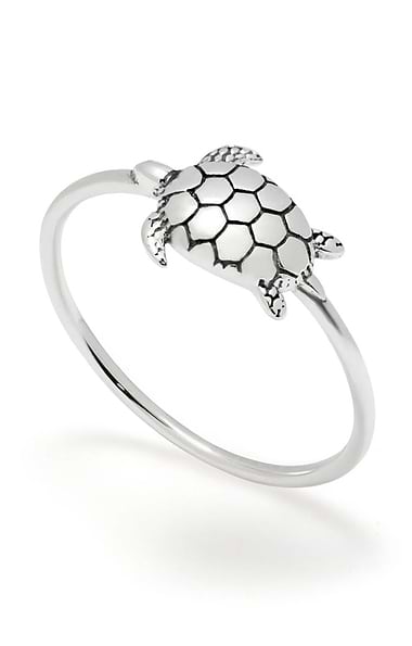 Ladies Turtle Ring