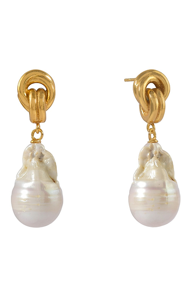 Ladies Chunky Knot Earrings