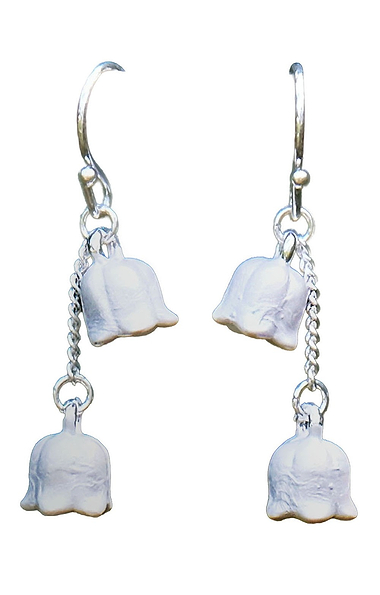 Ladies Lily of The Valley Earrings