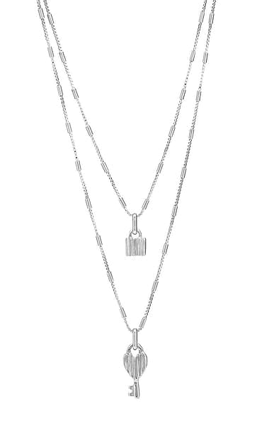 Uno de 50 Unlock Silver Necklace