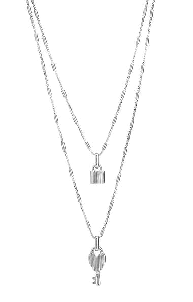 Uno de 50 Unlock Silver Necklace
