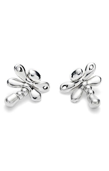 Uno de 50 Sterling Silver Dragonfly Earrings