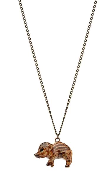Baby Boar Necklace
