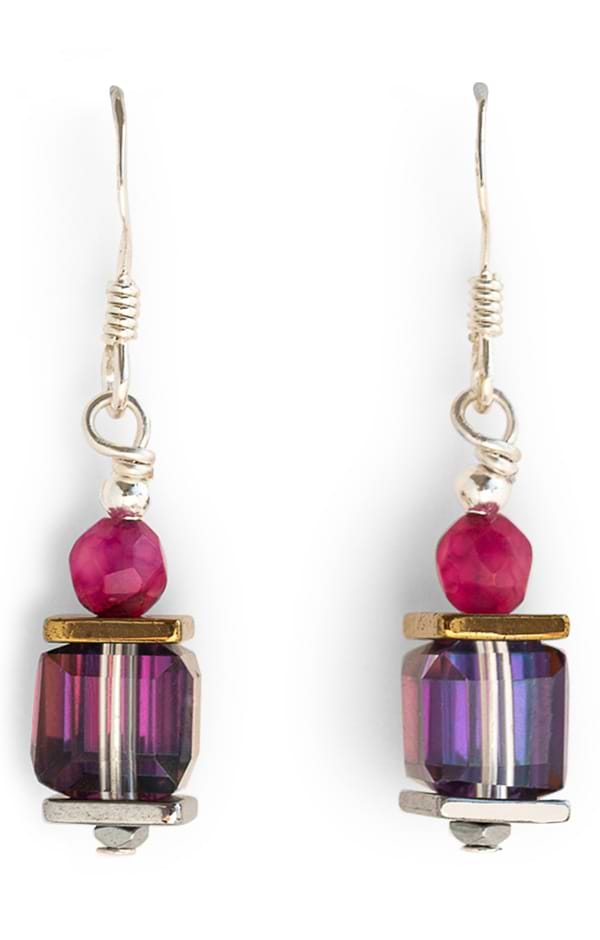 Arran Bay Pink Aventurine Earrings