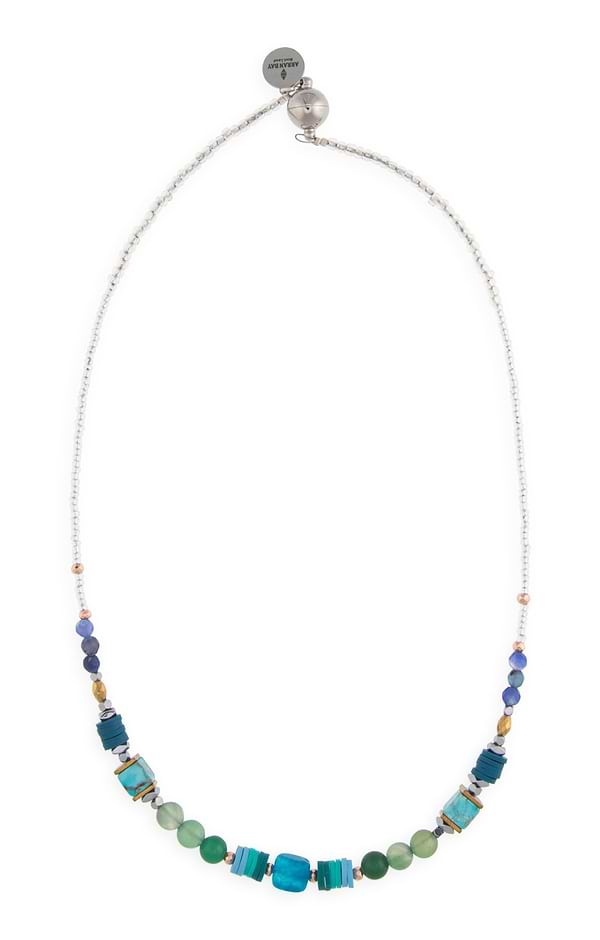 Arran Bay Jasper and Agate Necklace