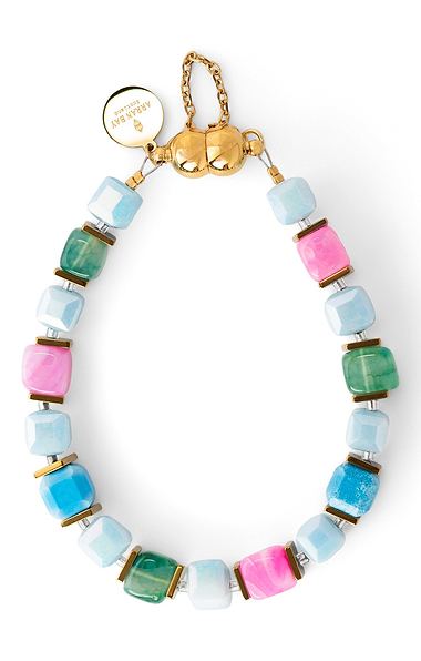 Arran Bay Agate Turquoise Hermatite Bracelet