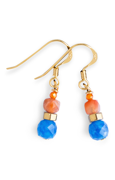 Arran Bay Agate Earrings