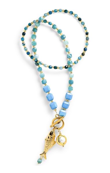 Arran Bay Esme Seashore Charm Necklace