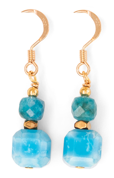 Arran Bay Turquoise Drop Earrings