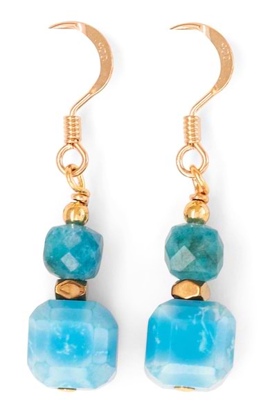 Arran Bay Turquoise Drop Earrings
