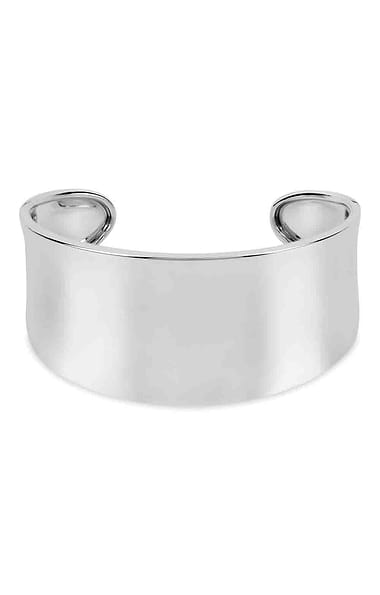 Large Silver Bangle