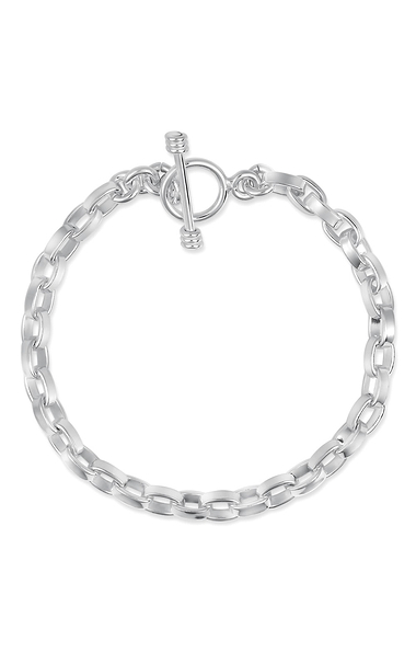Silver Classic Chain Bracelet