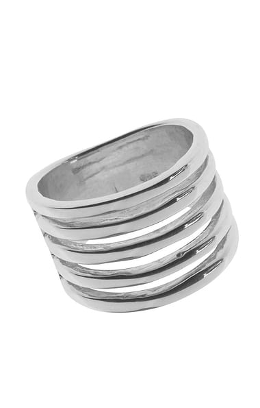 Ladies Tianguis Jackson Sterling Silver Multi Bar Ring