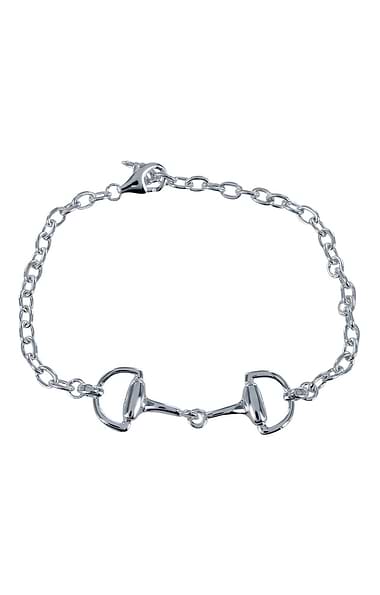 Reeves & Reeves Silver Single Snaffle Bracelet