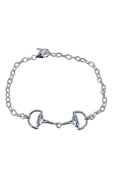 Reeves & Reeves Silver Single Snaffle Bracelet