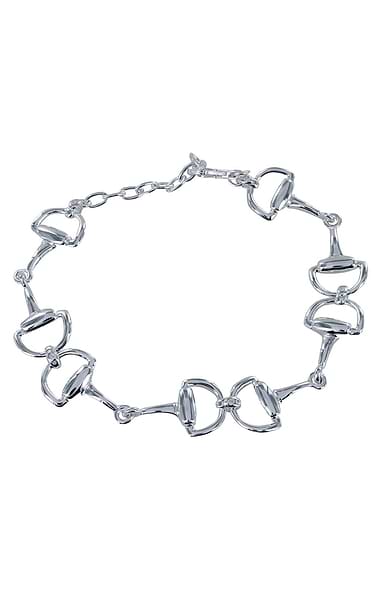 Reeves & Reeves Silver Smart Snaffle Bracelet
