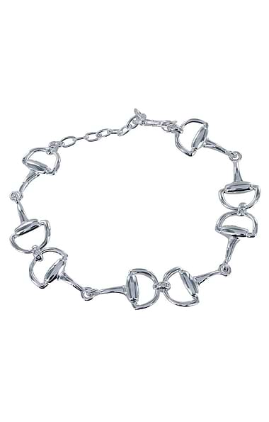 Reeves & Reeves Silver Smart Snaffle Bracelet