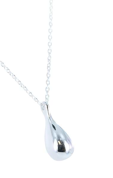 Reeves & Reeves Sterling Silver Teardrop Necklace