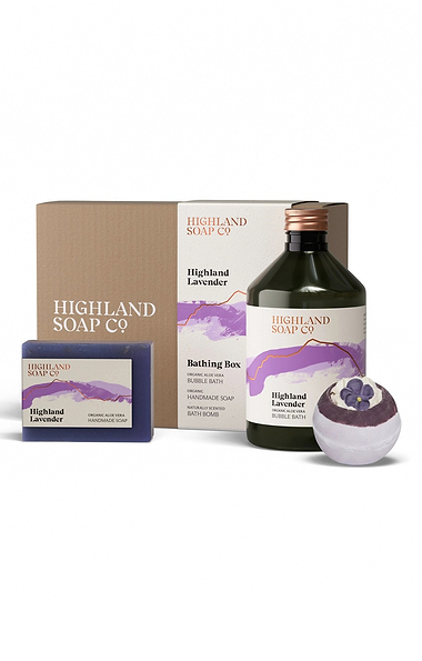 Highland Soap Company Bathing Box Gift Set