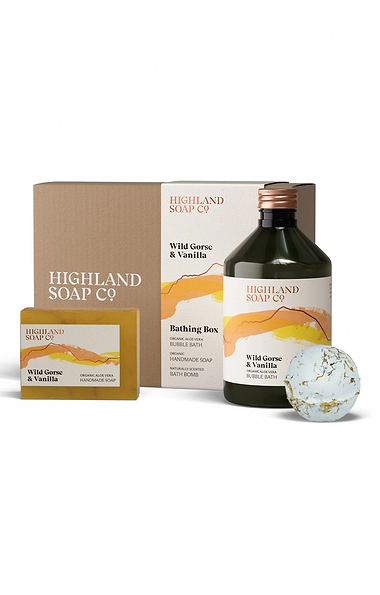 Highland Soap Company Bathing Box Gift Set