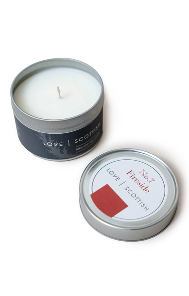 Love Scottish Small Tin Candle