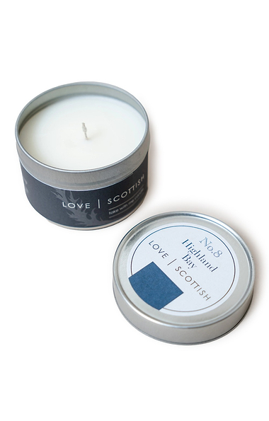 Love Scottish Small Tin Candle