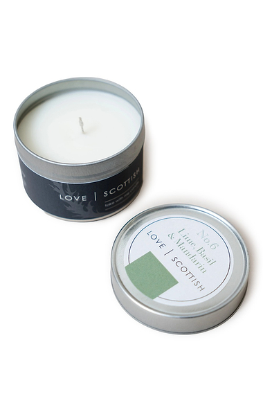 Love Scottish Small Tin Candle