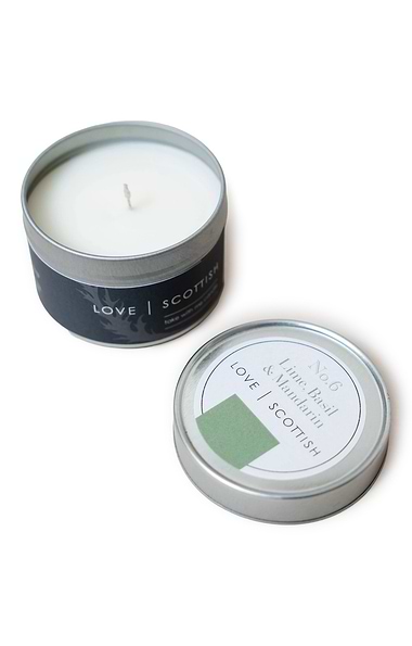 Love Scottish Small Tin Candle