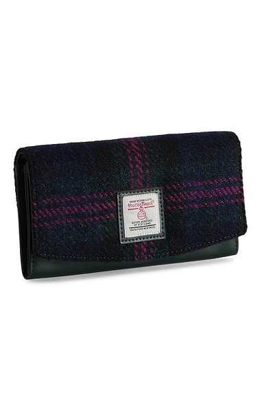 Purse with Harris Tweed