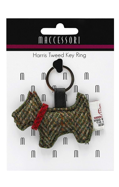 Harris Tweed® Dog Keyring
