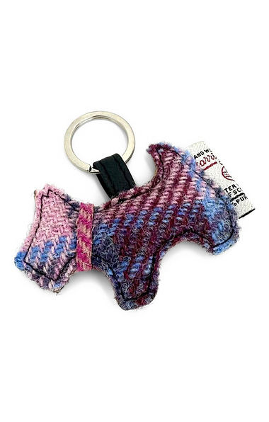 Harris Tweed® Dog Keyring