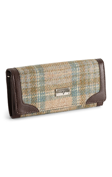 Ladies Bute Harris Tweed® Flapover Purse