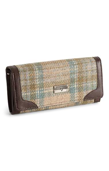Ladies Bute Harris Tweed® Flapover Purse