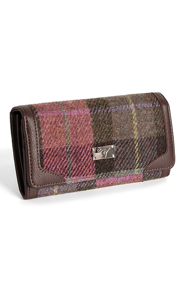 Ladies Bute Harris Tweed® Flapover Purse