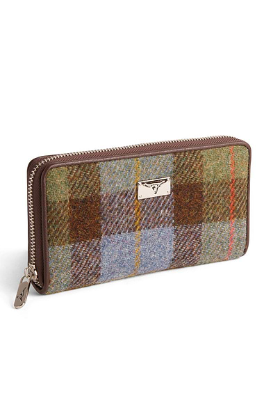 Ladies Staffa Harris Tweed® Zip Purse