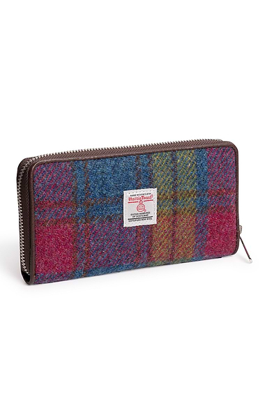 Ladies Staffa Harris Tweed® Zip Purse