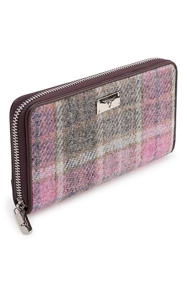 Ladies Staffa Harris Tweed® Zip Purse