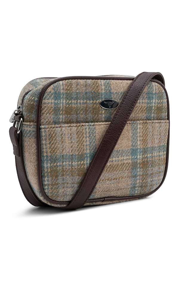 Ladies Harris Tweed® Almond Square Mini Bag