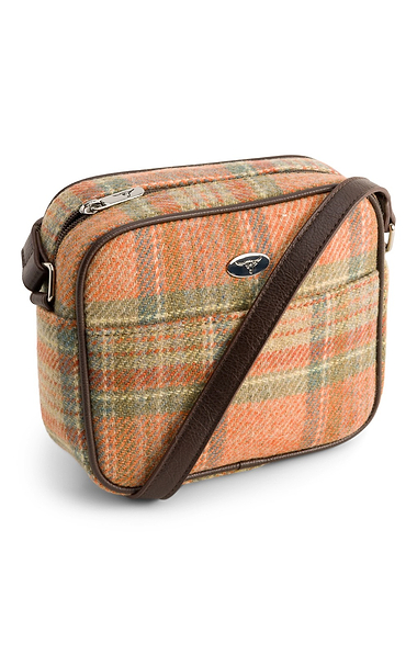 Ladies Harris Tweed® Almond Square Mini Bag