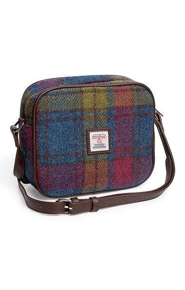 Ladies Harris Tweed® Almond Square Mini Bag