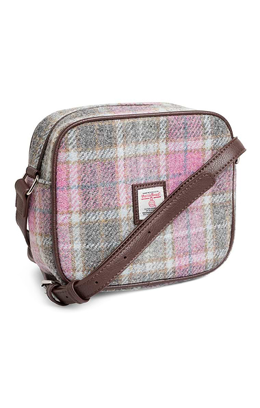 Ladies Harris Tweed® Almond Square Mini Bag