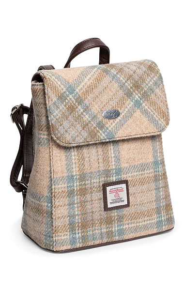 Ladies Harris Tweed® Tummel Mini Backpack