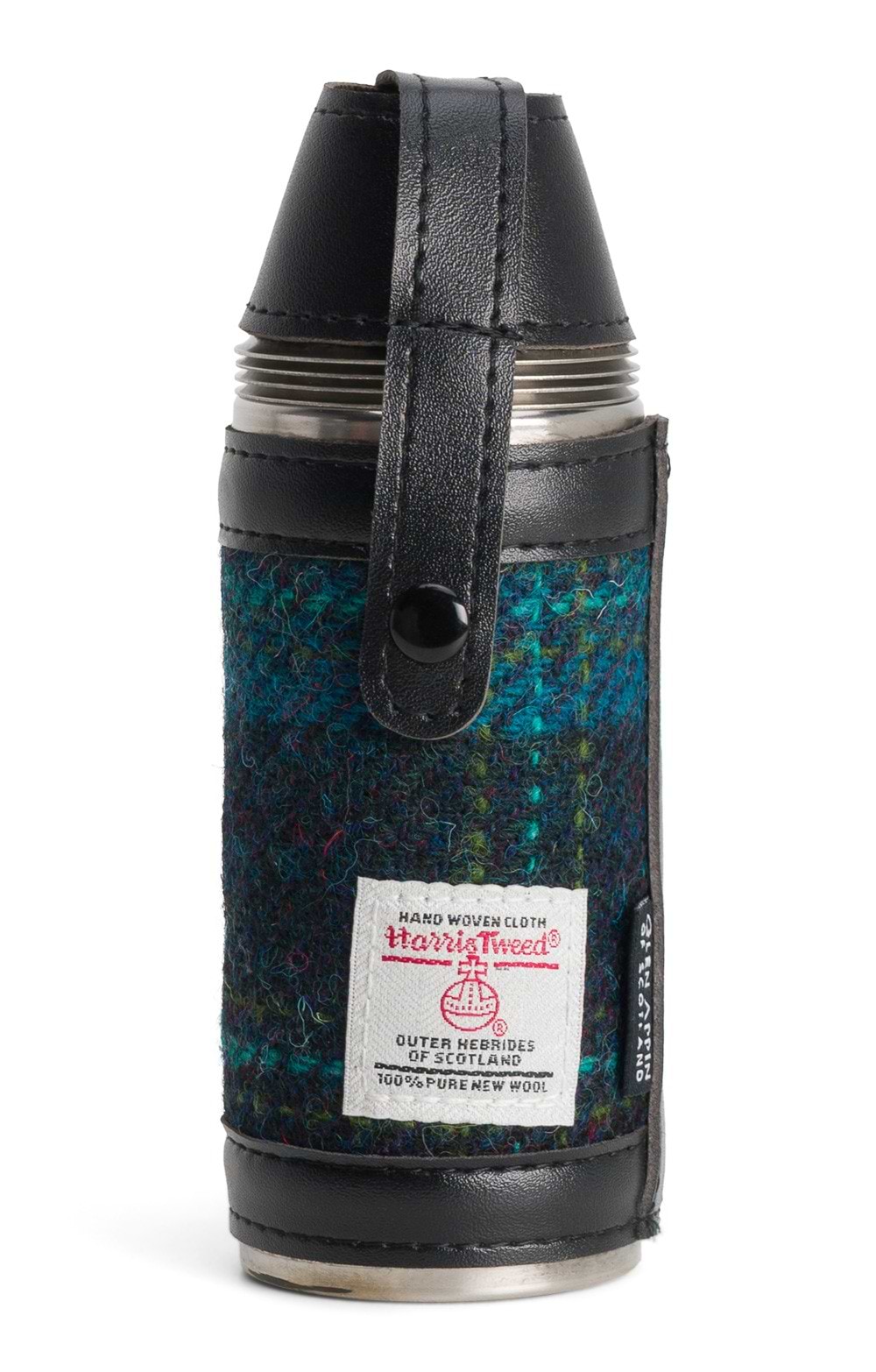 Harris Tweed® Covered Hunting Flask - House of Bruar