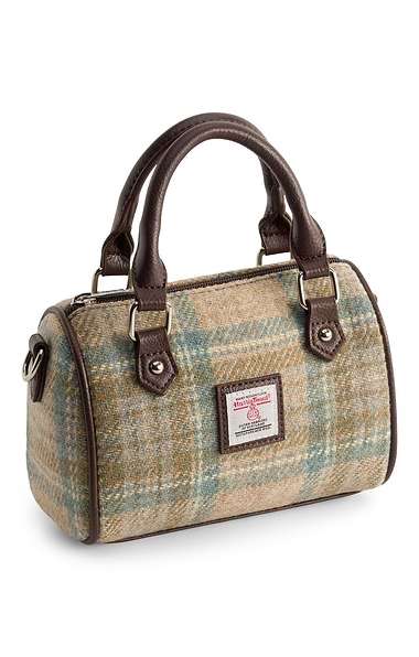 Ladies Harris Tweed® Kilbride Mini Bowling Bag