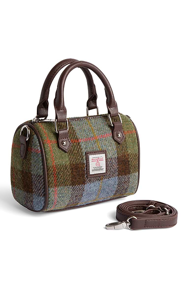 Ladies Harris Tweed® Kilbride Mini Bowling Bag