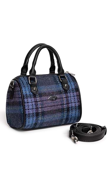 Ladies Harris Tweed® Kilbride Mini Bowling Bag
