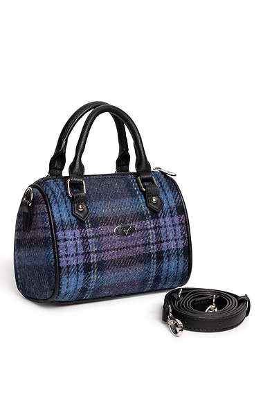 Ladies Harris Tweed® Kilbride Mini Bowling Bag